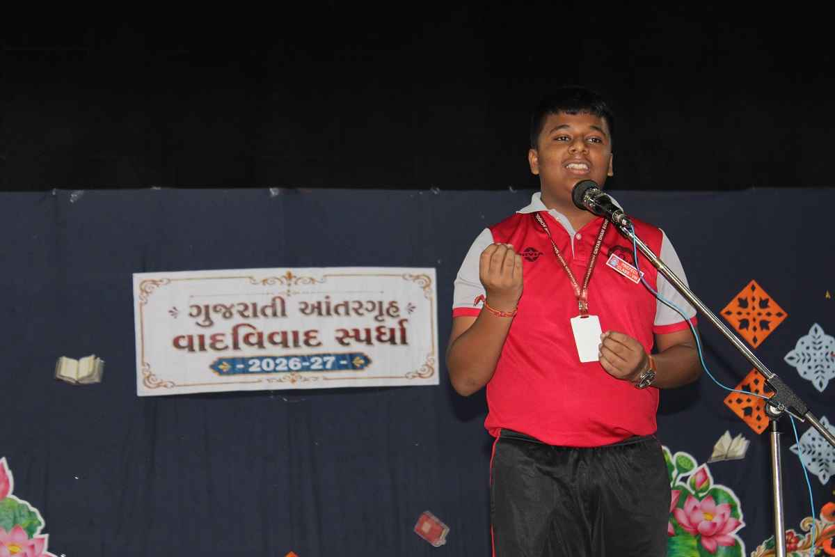 Gujarati Inter-House Debate Competition ( Class - VI To VIII )29-09-2026