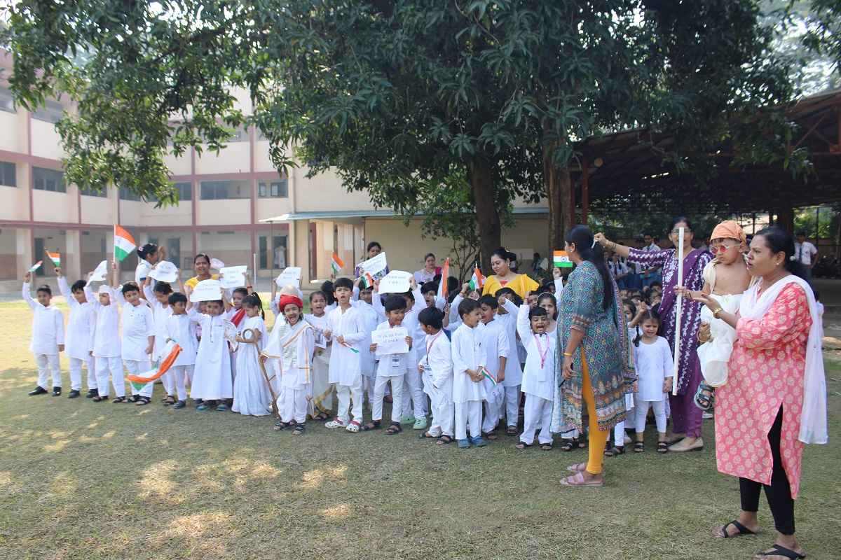 Happy Gandhi Jayanti Pre-Primary 01-10-2026
